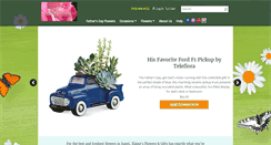 Desktop Screenshot of elainesflowersandgifts.net